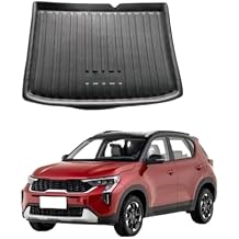 Car Auto Rear Boot Cargo Liner Tray Trunk Mat Cushion Carpet, Compatible with Kia Sonet QY 2021-2025
