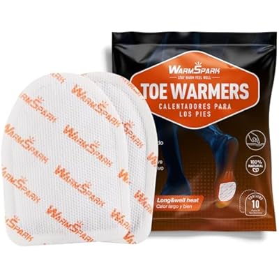 Toes Warmer - 80 Count - Up to 10 Hours of Heat Foot, Air Activated, Feet Warmers Disposable