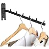 Mooche Swing Clothes Hanger Rack, Garment Racks Folding Clothes Bar Wall Mounted, 180Rotation Laundry Drying Rack 304 Stainless Steel Space Saving for Laundry Room Bedroom Balcony, 9.45" Long