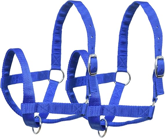 SIE Pack of 2 Westride Nylon Calf, Cow Halters.