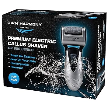 Electric Callus Remover Rechargeable Electronic Foot File CR900 by Own HarmonyTested Most Powerful Best Pedicure Tools w 3 Rollers Professional Pedi Feet Care Sander for Cracked Heels and Hard Skin